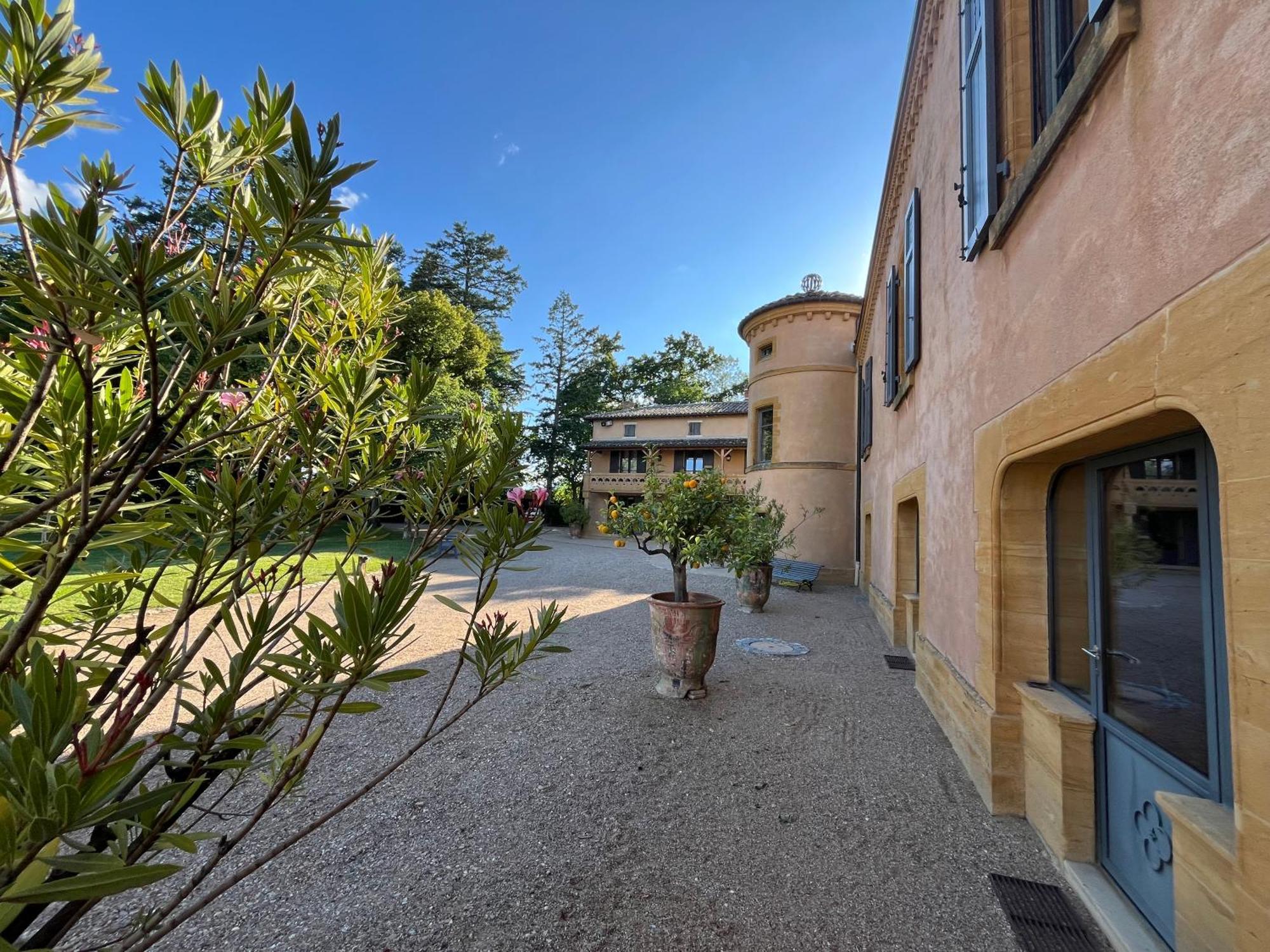 Chateau De Briante Saint-Lager Exterior photo